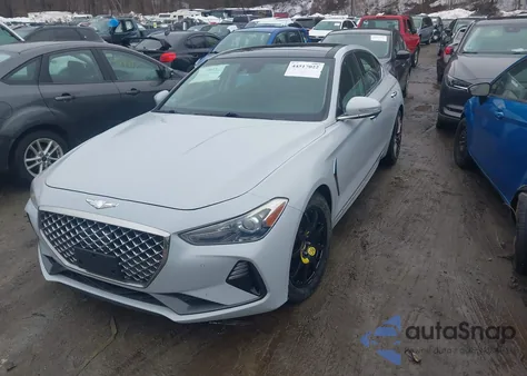 2019 Genesis G70 2.0T Advanced from USA, damaged, VIN KMTG34LA6KU033471